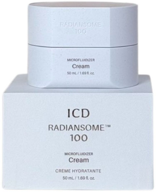 韓國力曼 ICD 映皙美 光點100 超微流極光煥采乳霜, 1件, 50ml