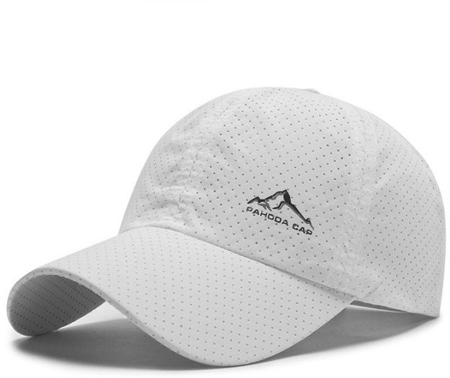 PAHDDA 챙이 넓은 통기성 메쉬원단 경량 러닝 골프 트레킹모자 2P