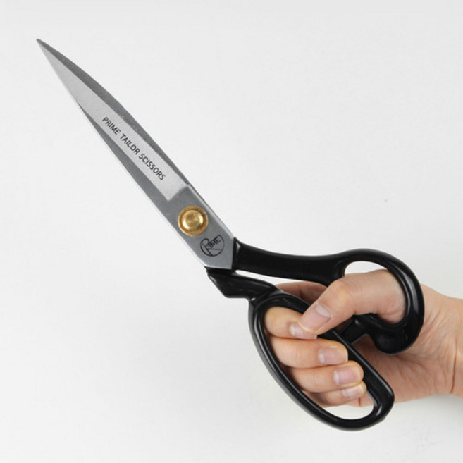 포에스 유니크 프라임 재단가위 원단 가죽 전문가용, 1개, 11인치