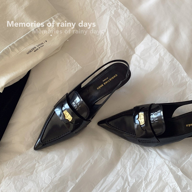 투니스 여성 스틸레토 슬링백 힐 3cm