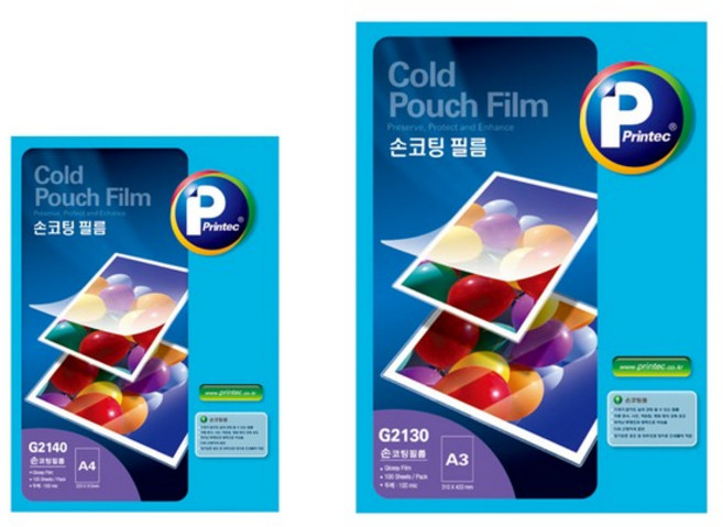 양면 손코팅필름 A4 220x307 G2240 5매 프린텍, 상세 설명 참조