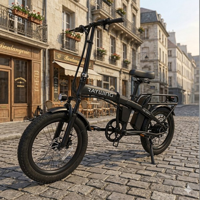 26년식 레이윙 러쉬 접이식 전기자전거 48V 500W / 삼성셀 배터리 25ah, 25Ah(삼성셀)
