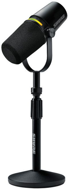 SHURE MV7+ 플러스 Podcast kit 슈어 다이나믹 마이크 벨크로타이 포함