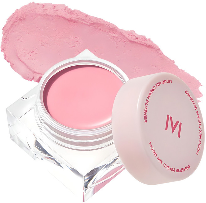 매드피치 무드 믹스 크림 블러셔 10g, 블루밍 플러쉬, 1개