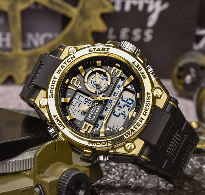 스포츠 디지털 시계 손목시계 군인시계 50M방수시계 6024