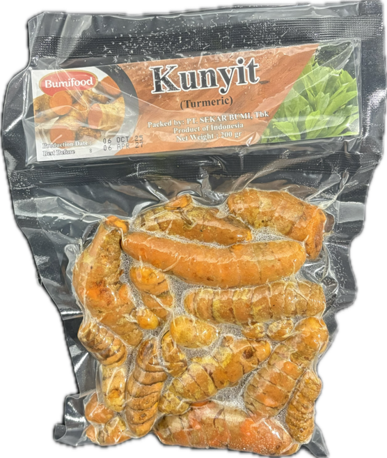 [냉동제품] 냉동 강황 Kunyit 200g worldfood, 1개