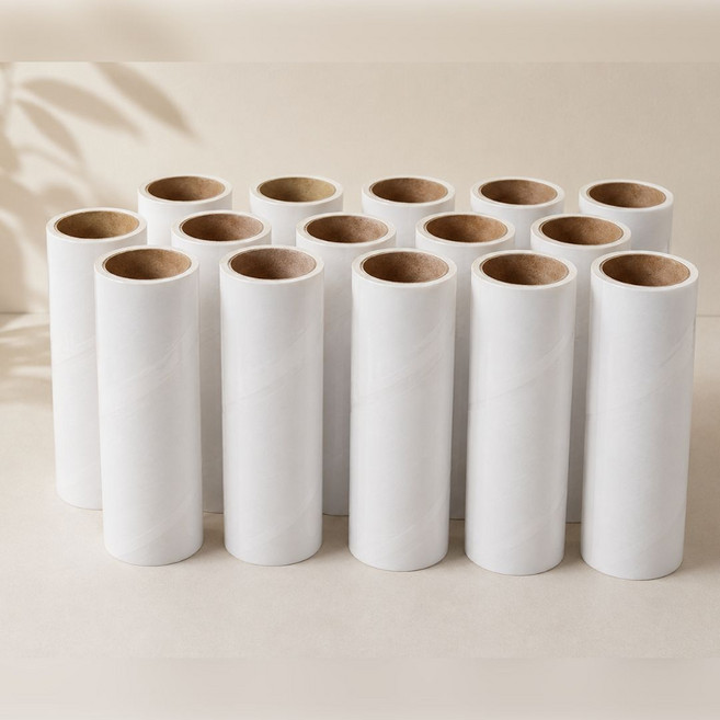 씨앤홈 테이프클리너 리필 고점착 사선컷팅 16cm x 12m 15개