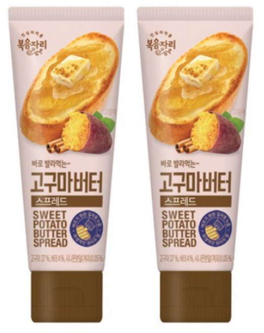 복음자리 바로 발라먹는 고구마버터 스프레드, 100g, 2개