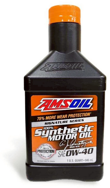 AMSOIL Signature Series 全合成機油, 0w40, 1個, 946ml