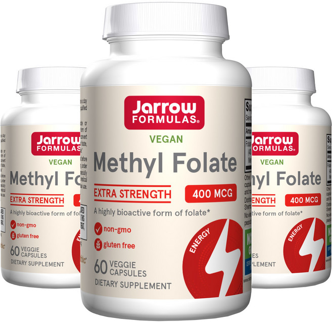 재로우 메틸 엽산 400mcg 캡슐, 3개, 60정