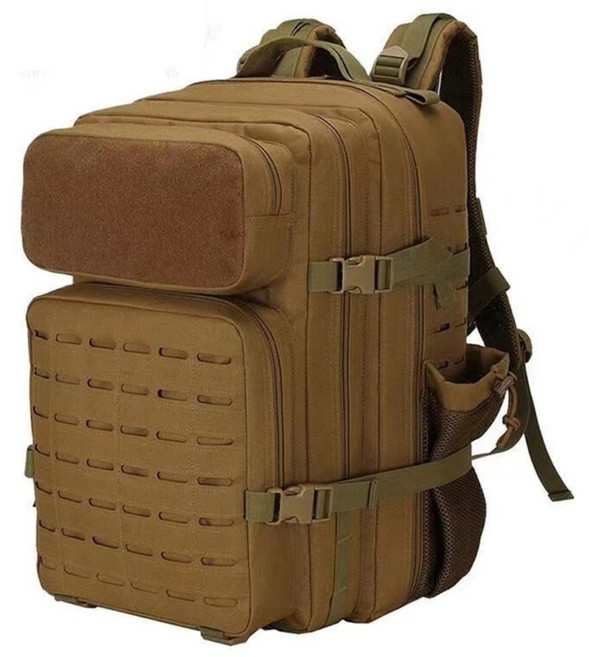GP신형 전술가방 45L 대용량백팩 밀리터리 군인 군용 군대 전술 공군 로카가방 등산가방, 브라운