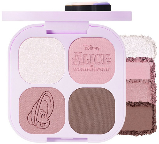 [이상한 나라의 앨리스 X 클리오 콜라보] 클리오 프로 아이 팔레트 큐브, 1개, 04 오이스터인드림