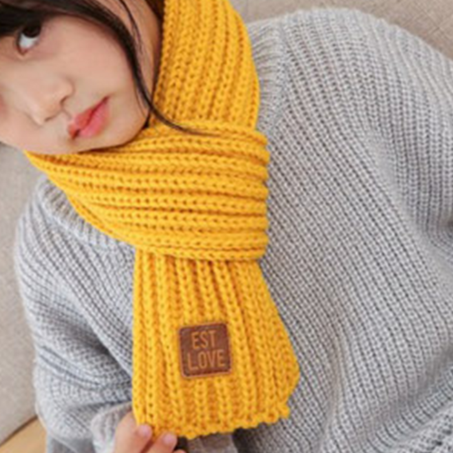 슬로우케어 유아 쁘띠 목도리 겨울신상 초등학생목도리 추천