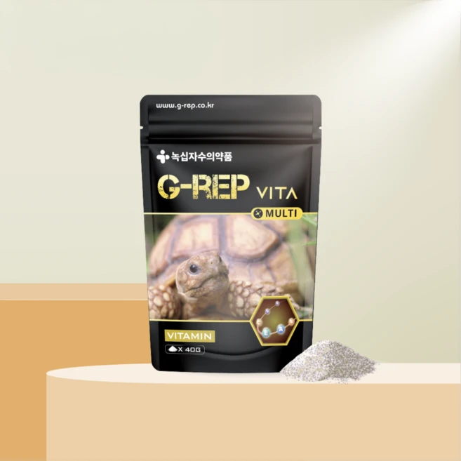 [G-REP]녹십자수의약품 지렙 파충류 양서류 멀티비타민, 80g, 1개 - 쿠팡