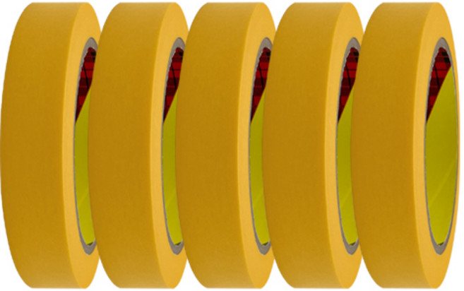 3M 244 내열 마스킹 테이프 내열테이프 20mm, 5개