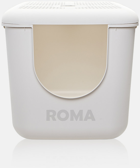 [본사직영ROMA]로마 굿똥-II 고양이화장실 후드형 초대형 특대형, 아이보리, 1개