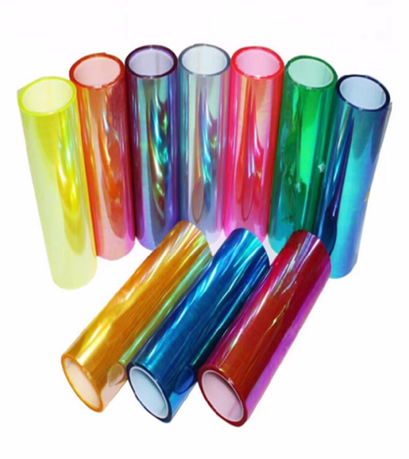 락모터스 자동차 헤드라이트 라이트필름 10cm 단위 연장판매 보호필름 테일램프, 카멜레온스카이블루, 1개