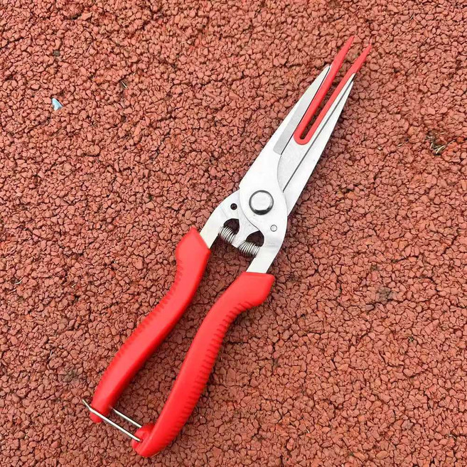 사과 가위 적과 과일 나무 배나무 알솎기 적화 원예 절단기 컷팅기 커팅기, 1개, A