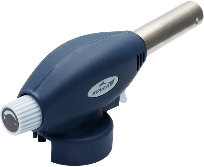 코베아 자동 부탄가스토치 화이어버드25II 캠핑 가정용 휴대용 숯불 액화방지