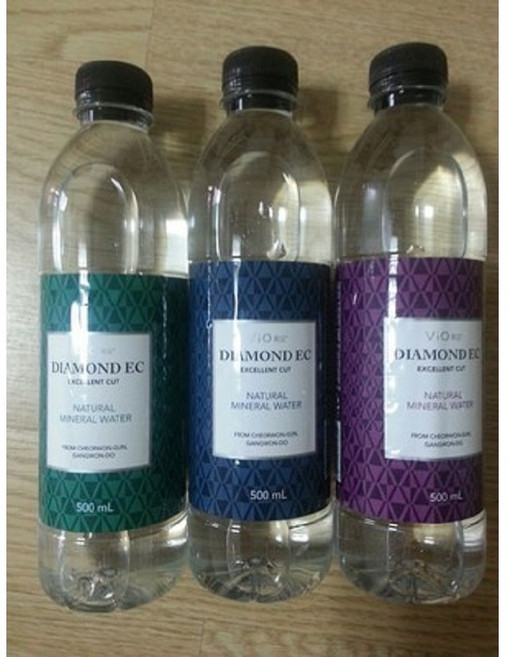 휘오 다이아몬드 EC 네추럴 미네랄 워터, 500ml, 80개