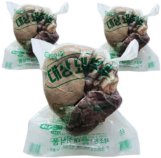 대상식품 돼지내장 2.5kg, 3개