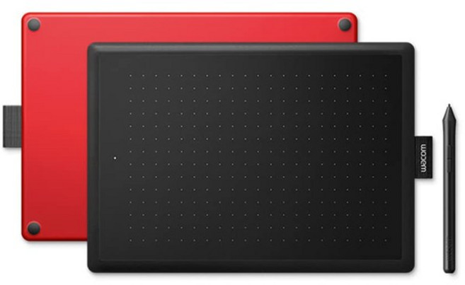 와콤 펜 탭 One by Wacom Medium Chromebook 대응 펜 입력 전용 모델 M 사이즈 판 탭 CTL-672K0-C, 1개