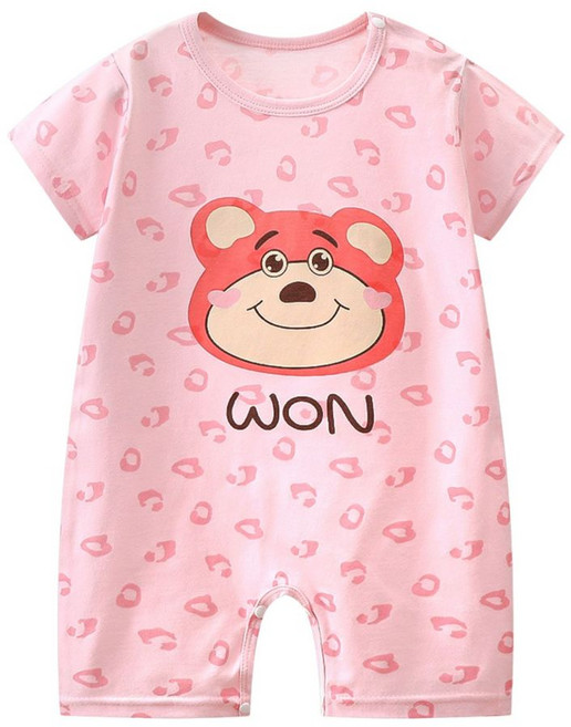 短袖包屁衣 純棉透氣超薄夏季