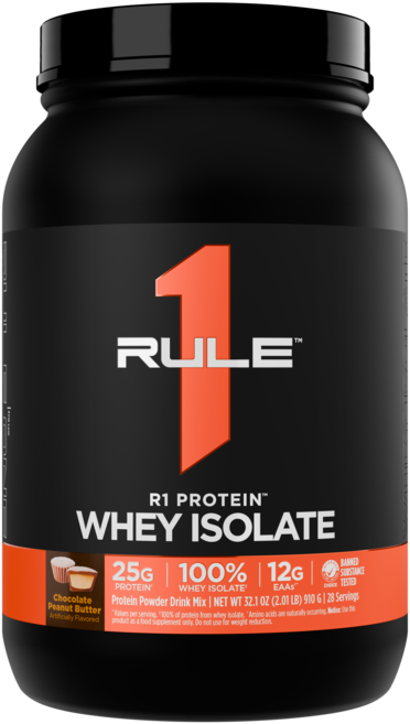 Rule1 룰원 웨이 아이솔레이트 초콜릿피넛버터, 910g, 1개