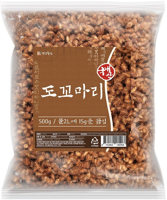 건강중심 국산 도꼬마리 창이자 말린 열매, 500g, 1개