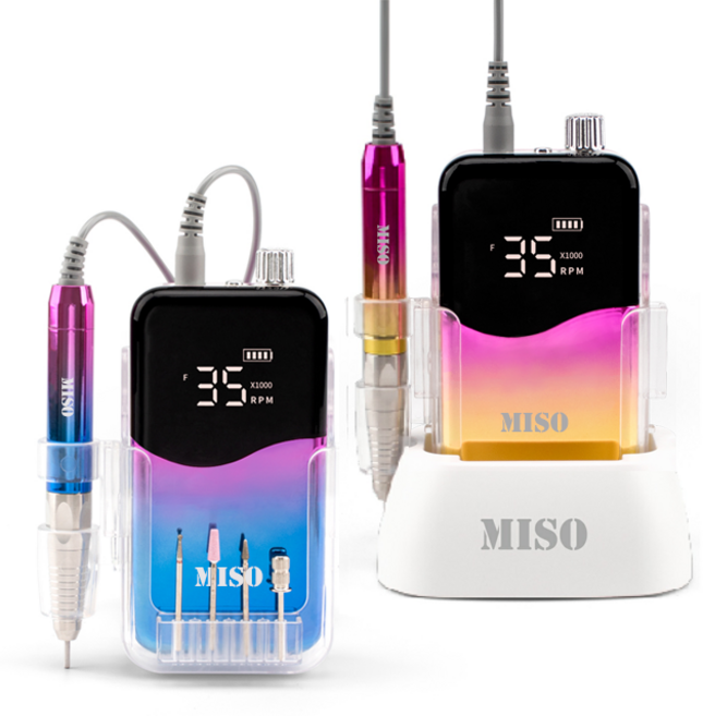 H2네일 미소 무선 충전식 전동 젤네일 네일드릴 쏙오프 머신 35000RPM 국내 A/S 진행, 1개