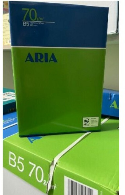 ARIA 影印紙 70磅 500張/包 電腦紙 列印紙 傳真紙 不卡紙, B5 超商/蝦取 每單限3包, 1包, B5