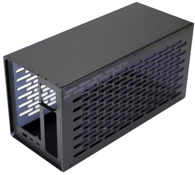 GPU Dock 메탈 프레임 TH3P4G3 Atx Box 지원 ATX SFX FlEX 1U 전원공급장치, 1개