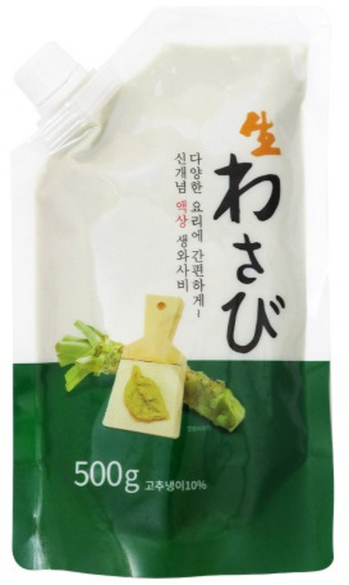 액상생와사비 500g 1개