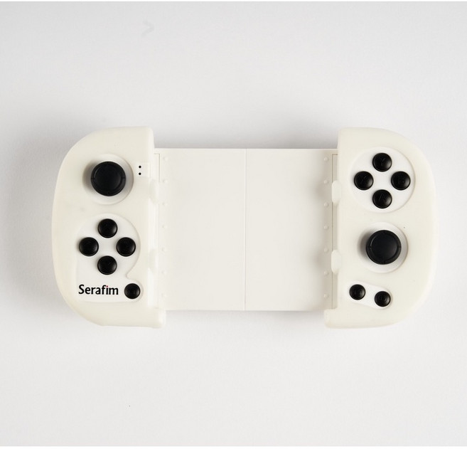 Serafim S1 藍牙手把，支援多裝置串流遊戲, 白色, 1個, 白色
