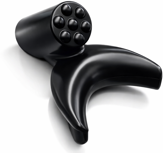 헤어119 샴푸 목받침 쿠션 목베개, 1개, 검은색