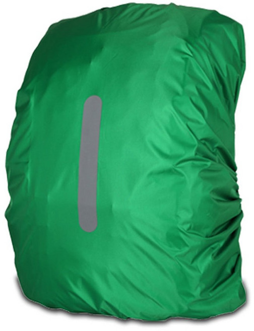 KO 1PCS 25 60L 배낭 방수 먼지 하이킹 커버 레인 반사 등산 사이클링, 20리터, A Emerald Green