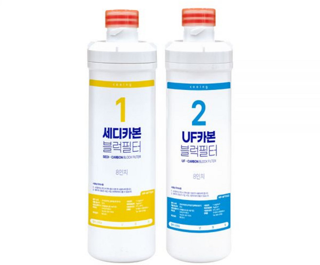 쿠잉 정수기호환필터 직수정수기 필터 무타공 부품 교체방법, WP-OD7 전용 필터 (1년치세트), 1개