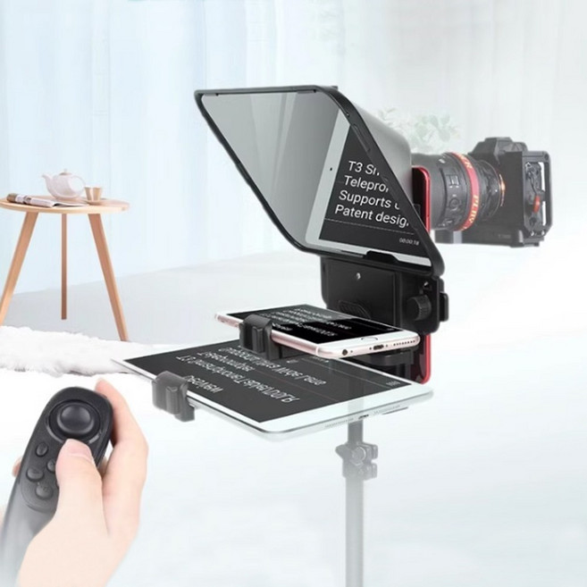 [엠스퀘어]bestview 텔레프롬프터 T3 KC인증 리모컨, 1개