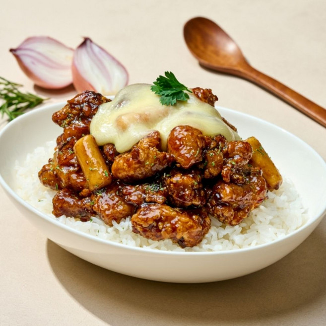 치킨마요덮밥 치밥 달콤간장맛, 1개, 135g