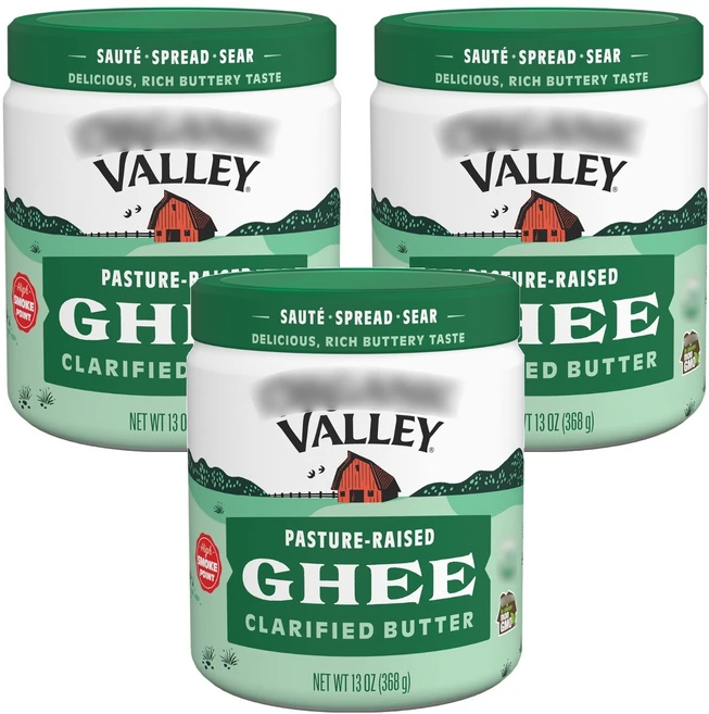 오가닉밸리 기 버터, 3개, 368g - 쿠팡