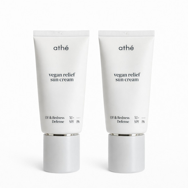 아떼 릴리프 무기자차 선크림 50ml SPF50+ 2개