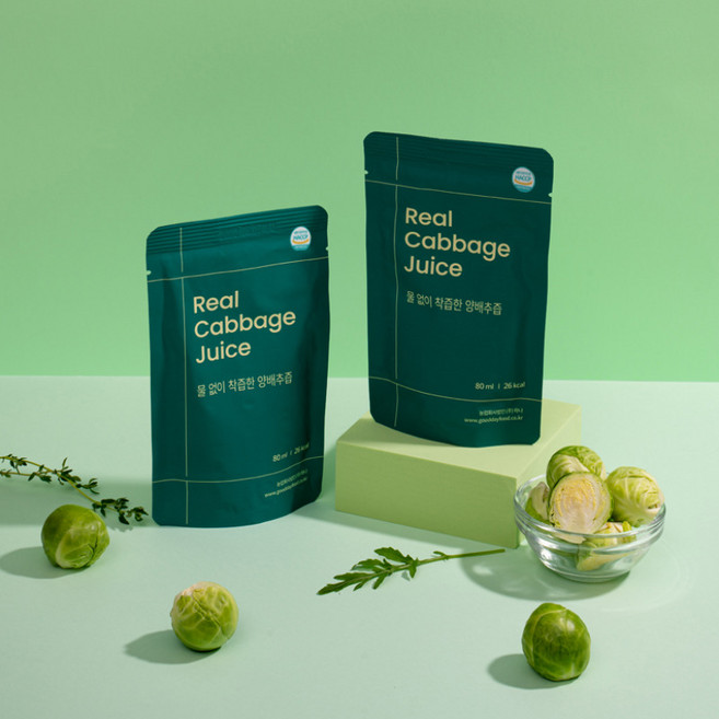 좋은하루식품 국내산 저온 착즙 양배추즙 80ml x 30개입, 30개