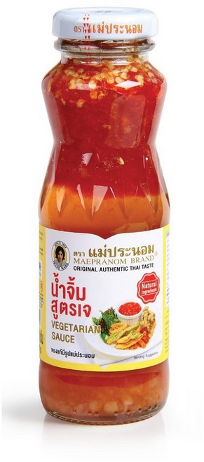 【泰國Maepranom】正宗泰式甜辣醬 390g 全素, 1個