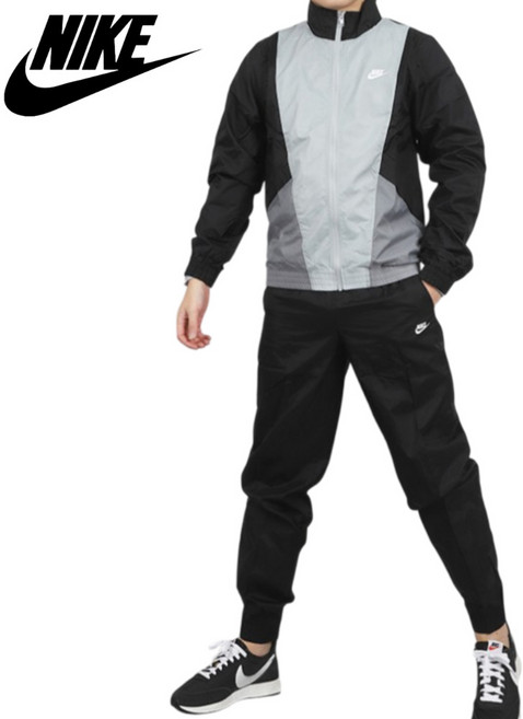 [매장발송] 나이키 남성 트레이닝복 세트 집업 자켓 조거 바지 메쉬 편안한 러닝 헬스 등산 운동