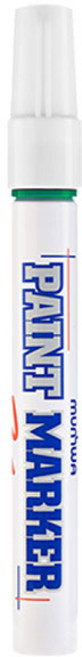 문화연필 페인트마카 유성마킹펜 초록, 1색, 12개