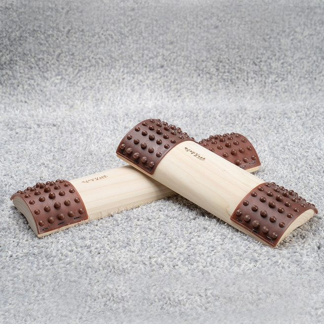 편백길 국내산 편백나무 지압경침