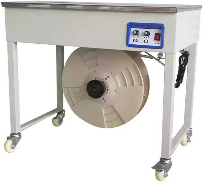 반자동 밴딩기 모터 포장기 결속기 PP 제본기 플랫폼, 1개, 고장력내압채널강듀얼모터저대/테이프2500m증정