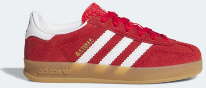 [국내매장판] 아디다스 KIDS 가젤 인도어 키즈 - 레드 IH9136 245581