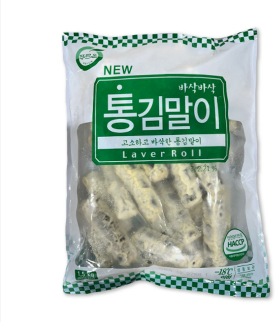 푸르온 통김말이 1.5kg, 1개