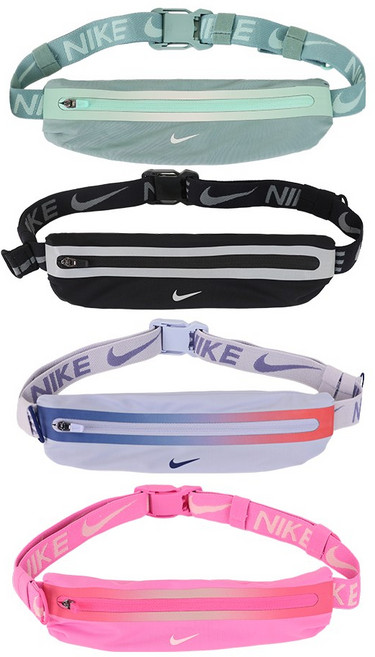 나이키 슬림 러닝 웨이스트백 4.0, 핑크, 1개